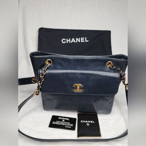 Authentic Caviar Chanel shoulder bag